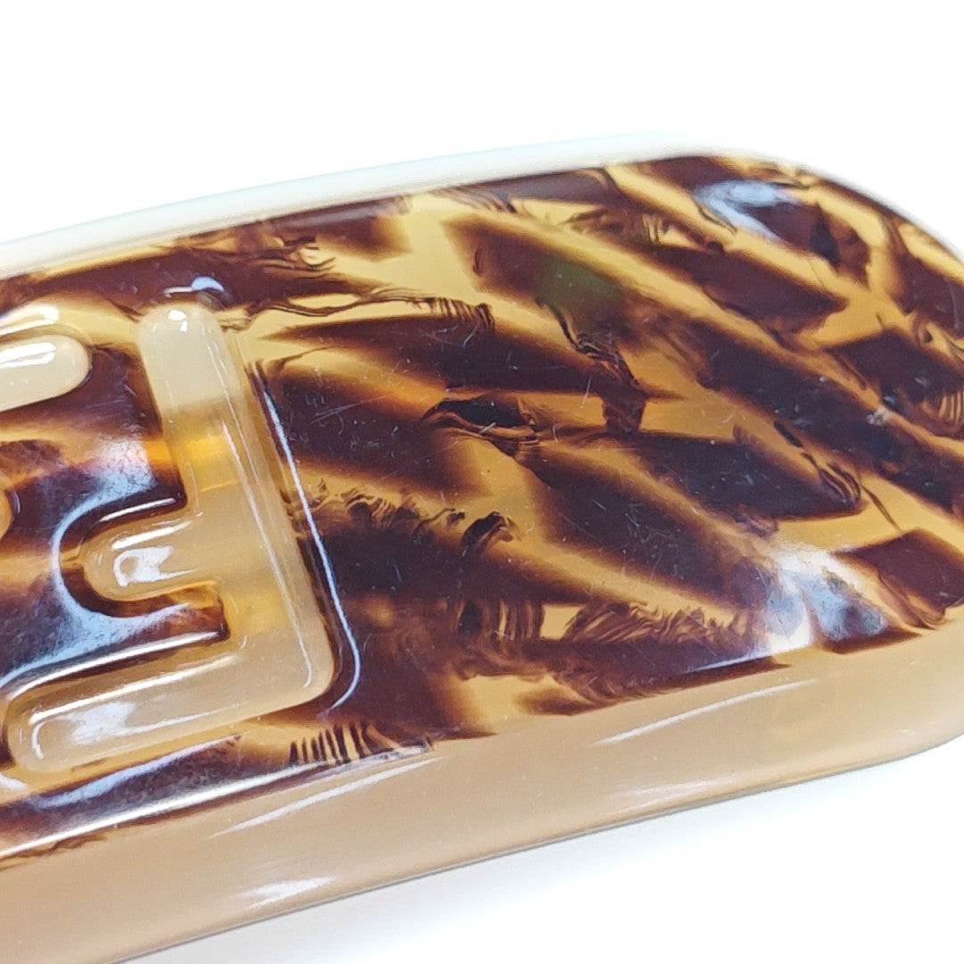 Synthetic Hair Clip Brown