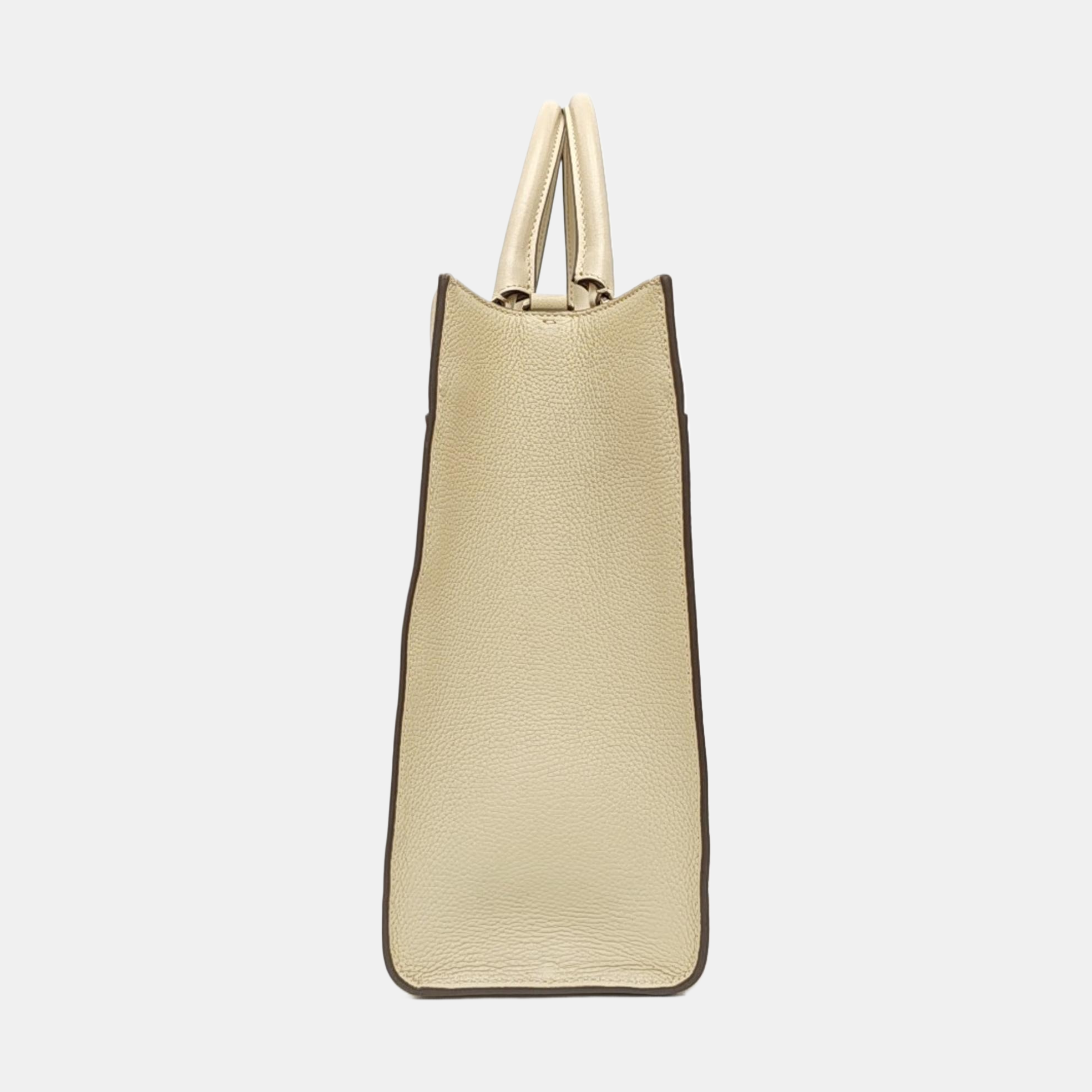 BVLGARI Calfskin Beige