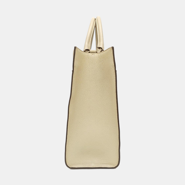 BVLGARI Calfskin Beige