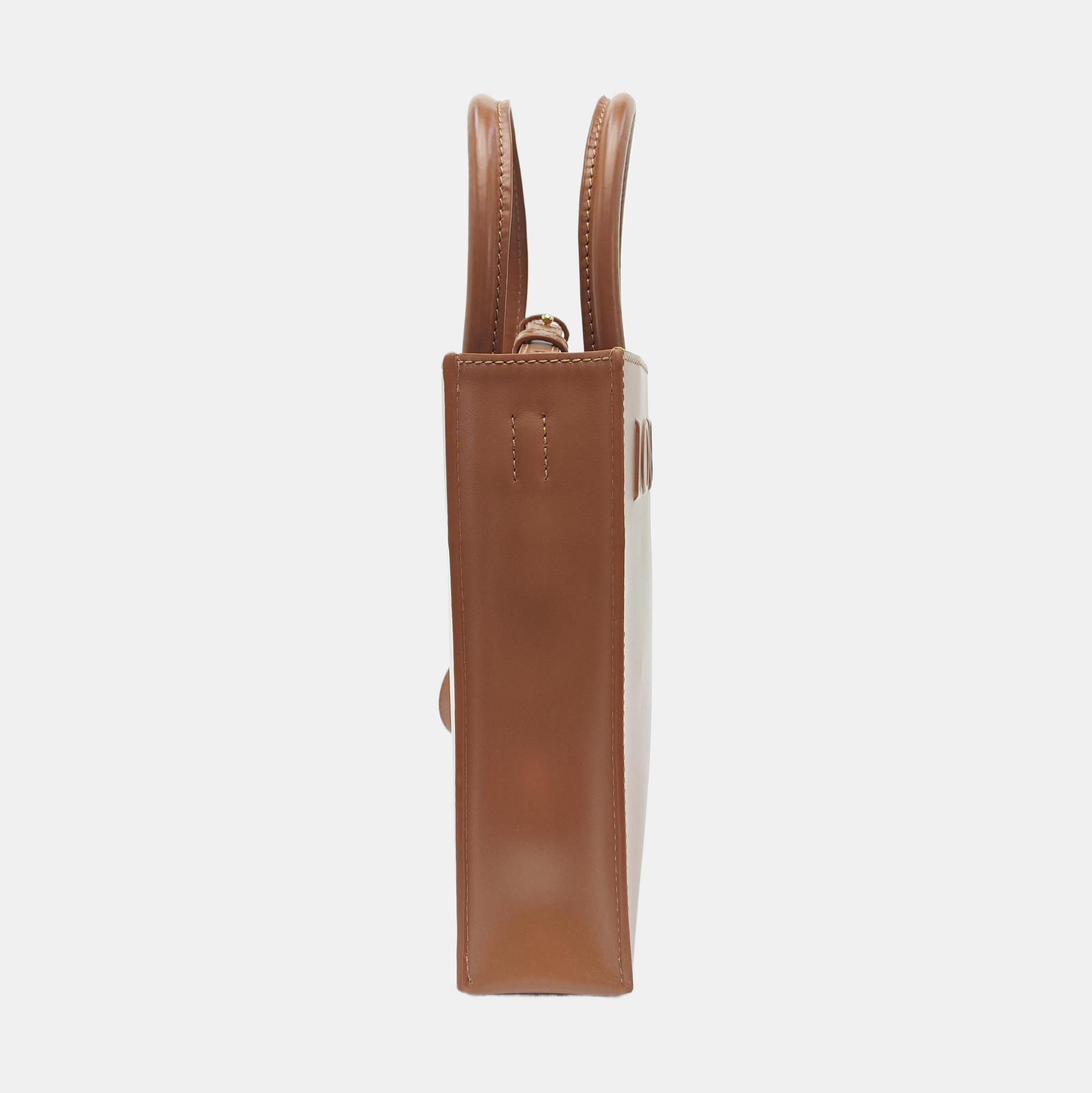 Calfskin Tote Bag Brown