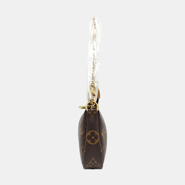 ACCESSOIRES Mini Monogram Coated Canvas Brown
