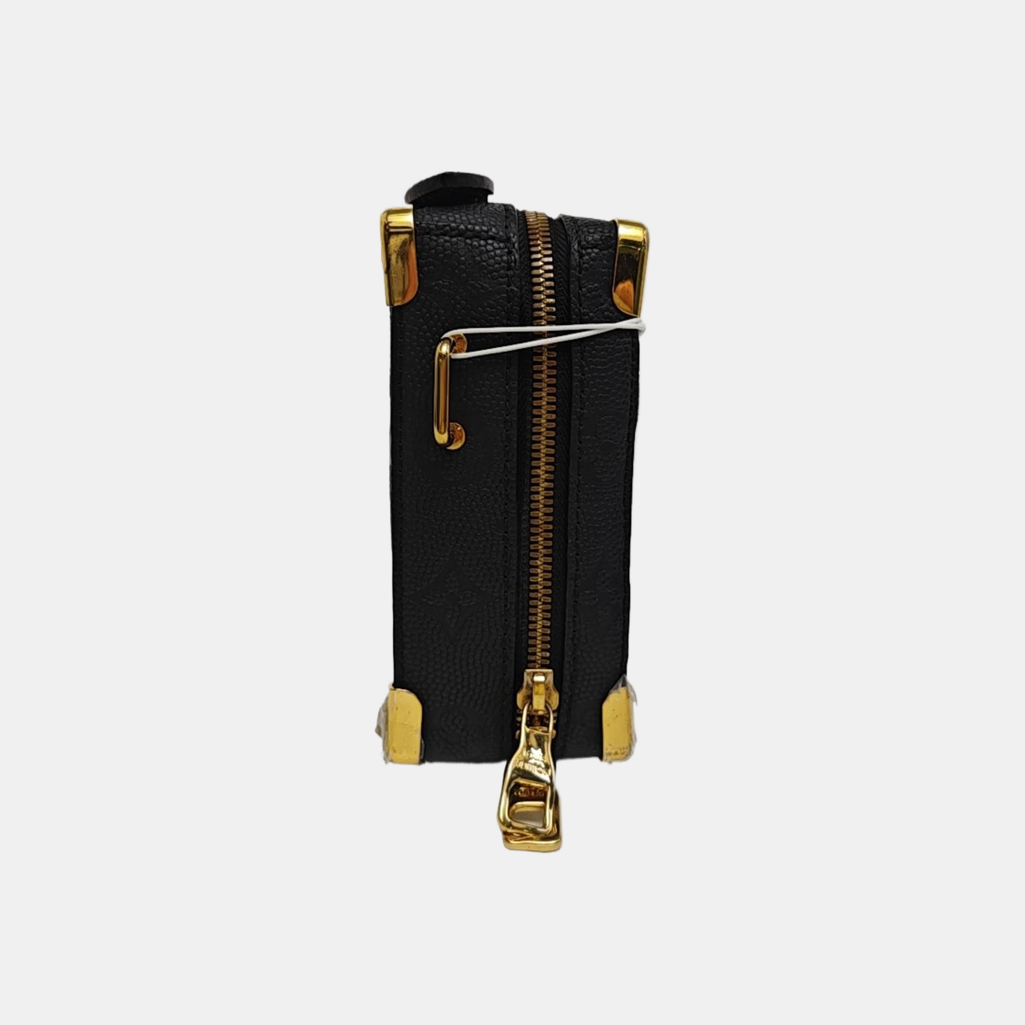 TRUNK Monogram Calfskin Black