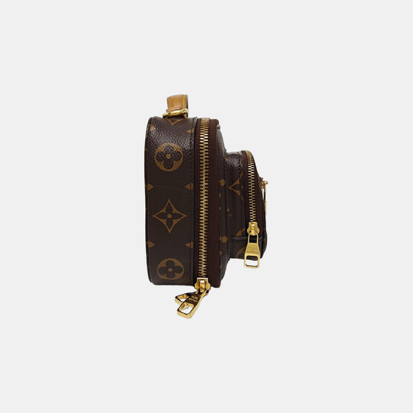 UTILITY Monogram Coated Canvas Brown
