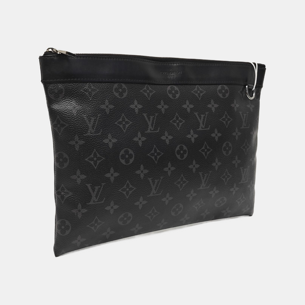 DISCOVERY Monogram Coated Canvas Gray