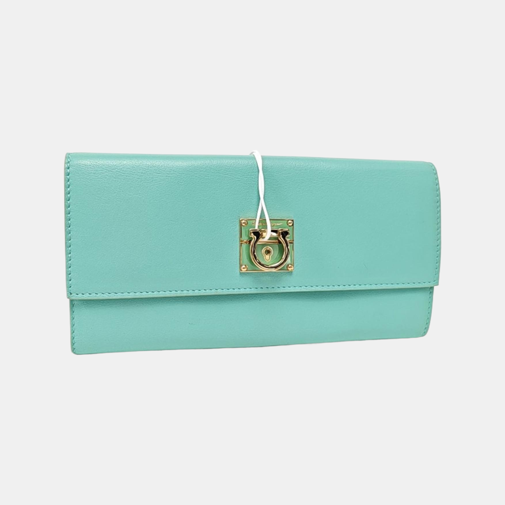 Calfskin Wallet Blue