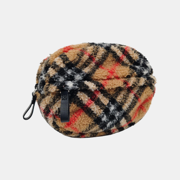 Fabric Belt Bag Brown