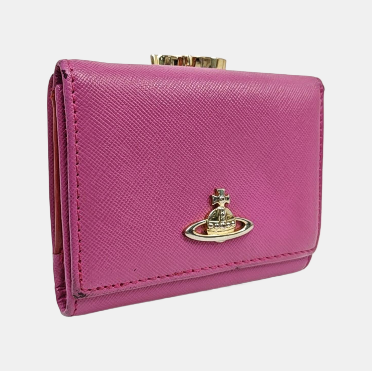 Leather Wallet Pink