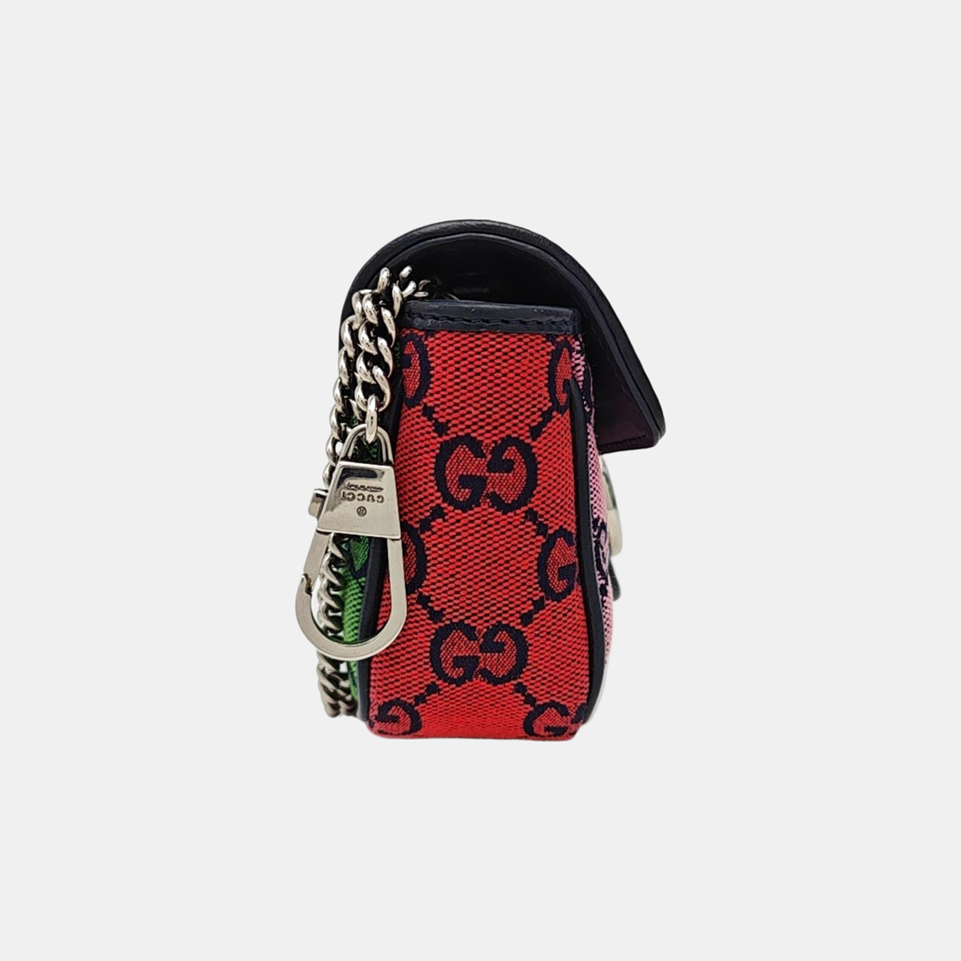 GG Marmont Mini Quilted Canvas Multicolor