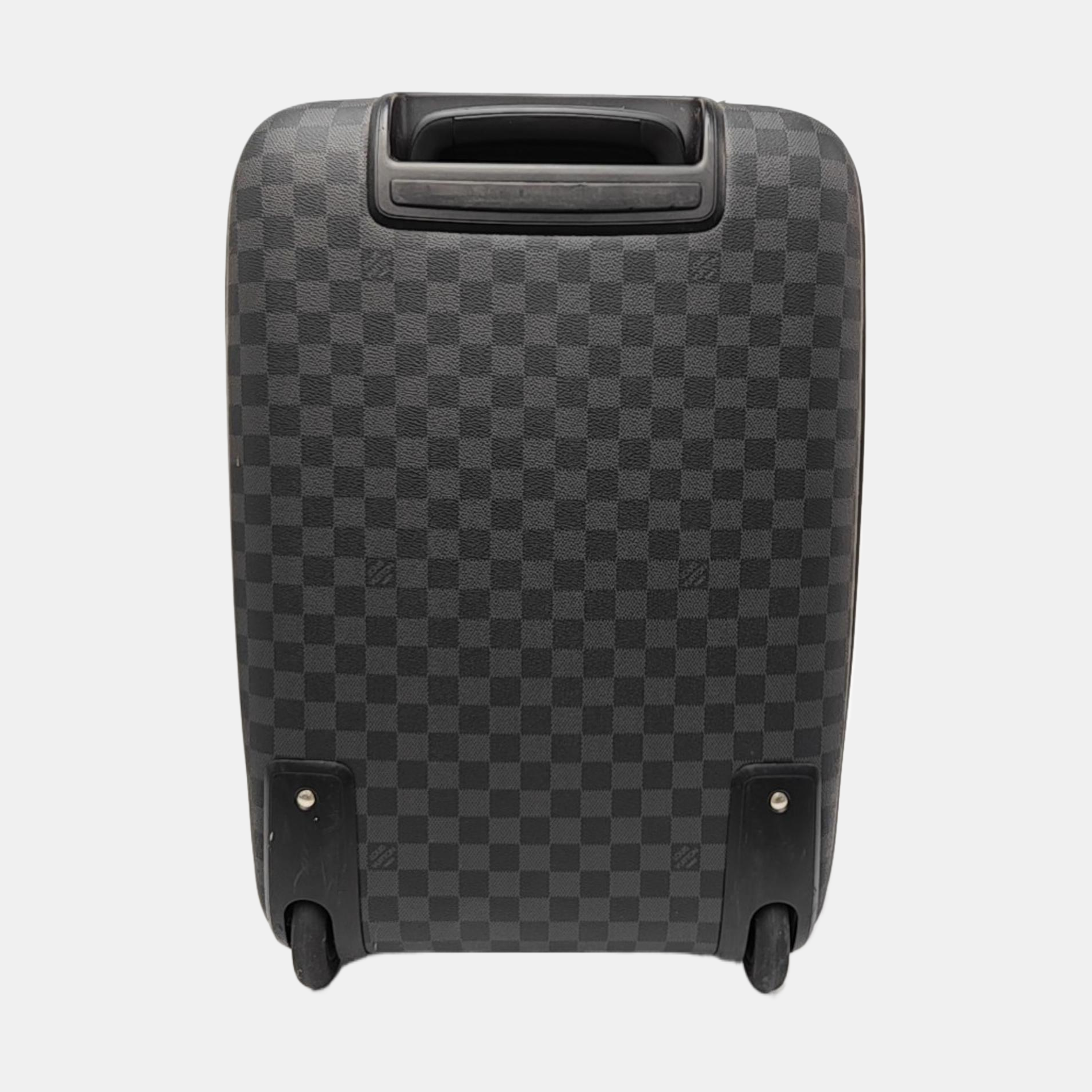 PEGASE 55 Damier Graphite Coated Canvas Gray