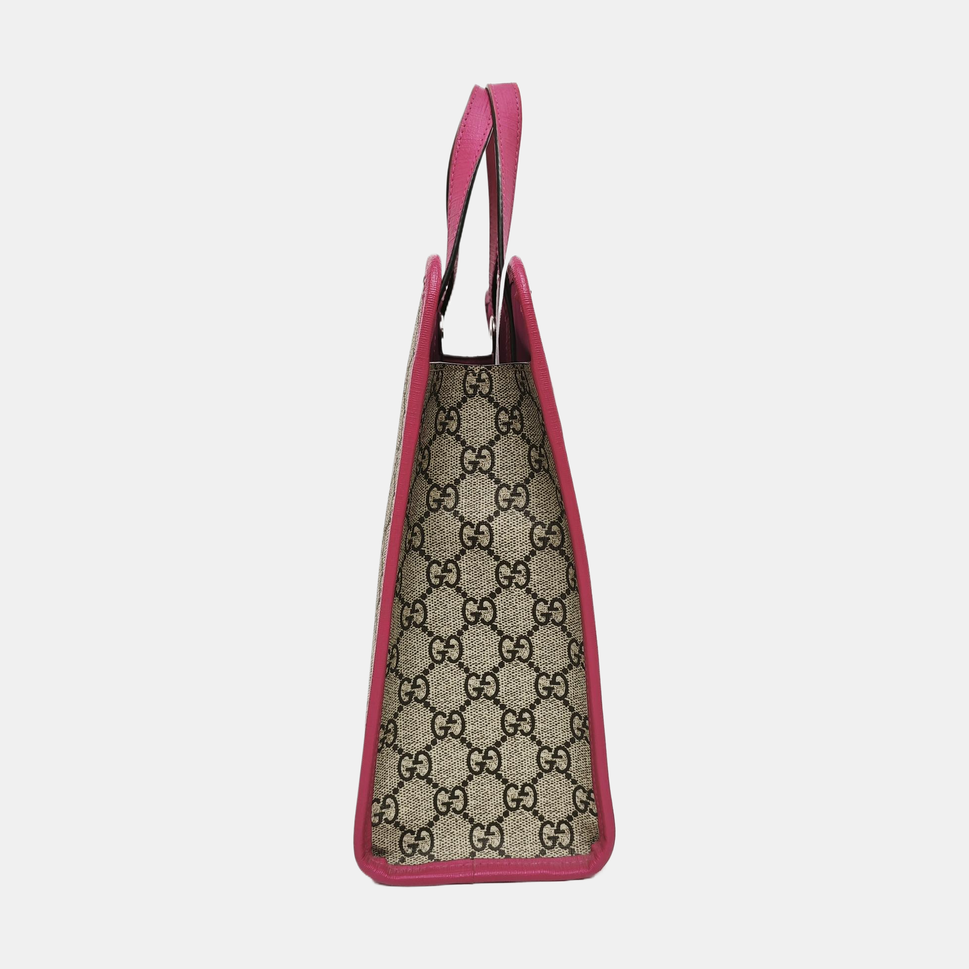 Children’s GG Bucket Monogram Coated Canvas Beige