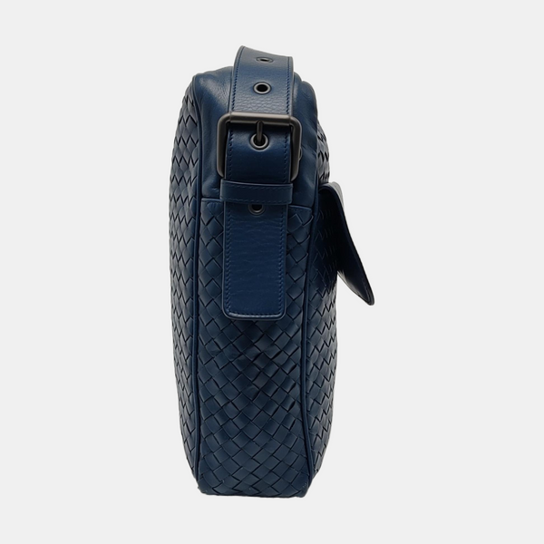 Calfskin Shoulder Bag Blue