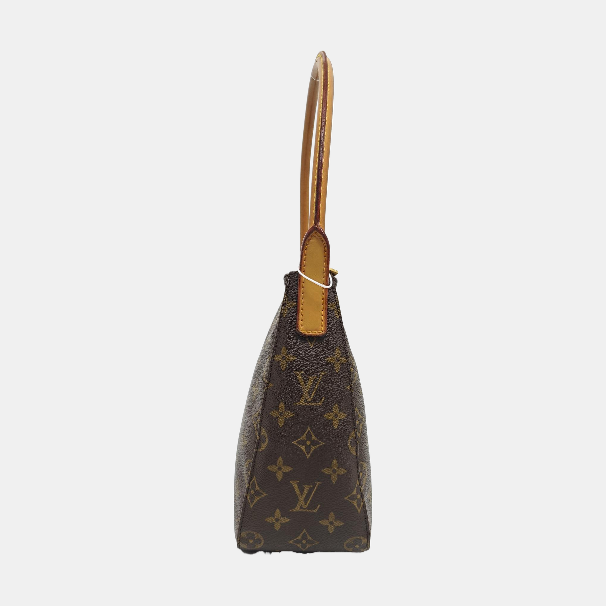 LOOPING MM Monogram Coated Canvas Brown
