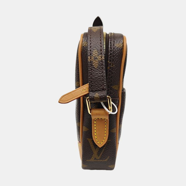 PANAME SET Monogram Coated Canvas Brown