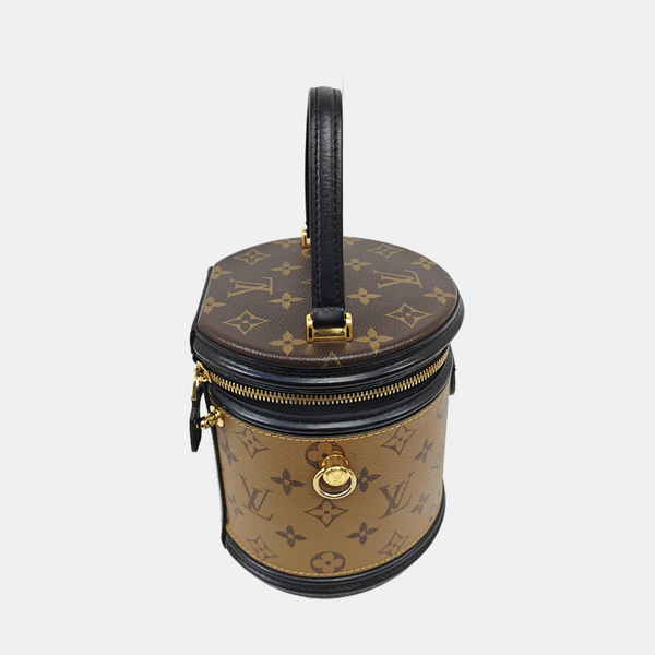 CANNES PM Monogram Coated Canvas Brown