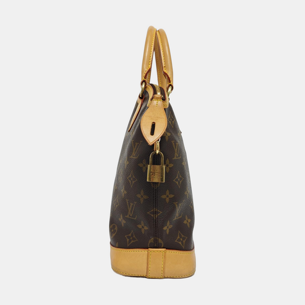 LOCKIT PM Monogram Coated Canvas Brown