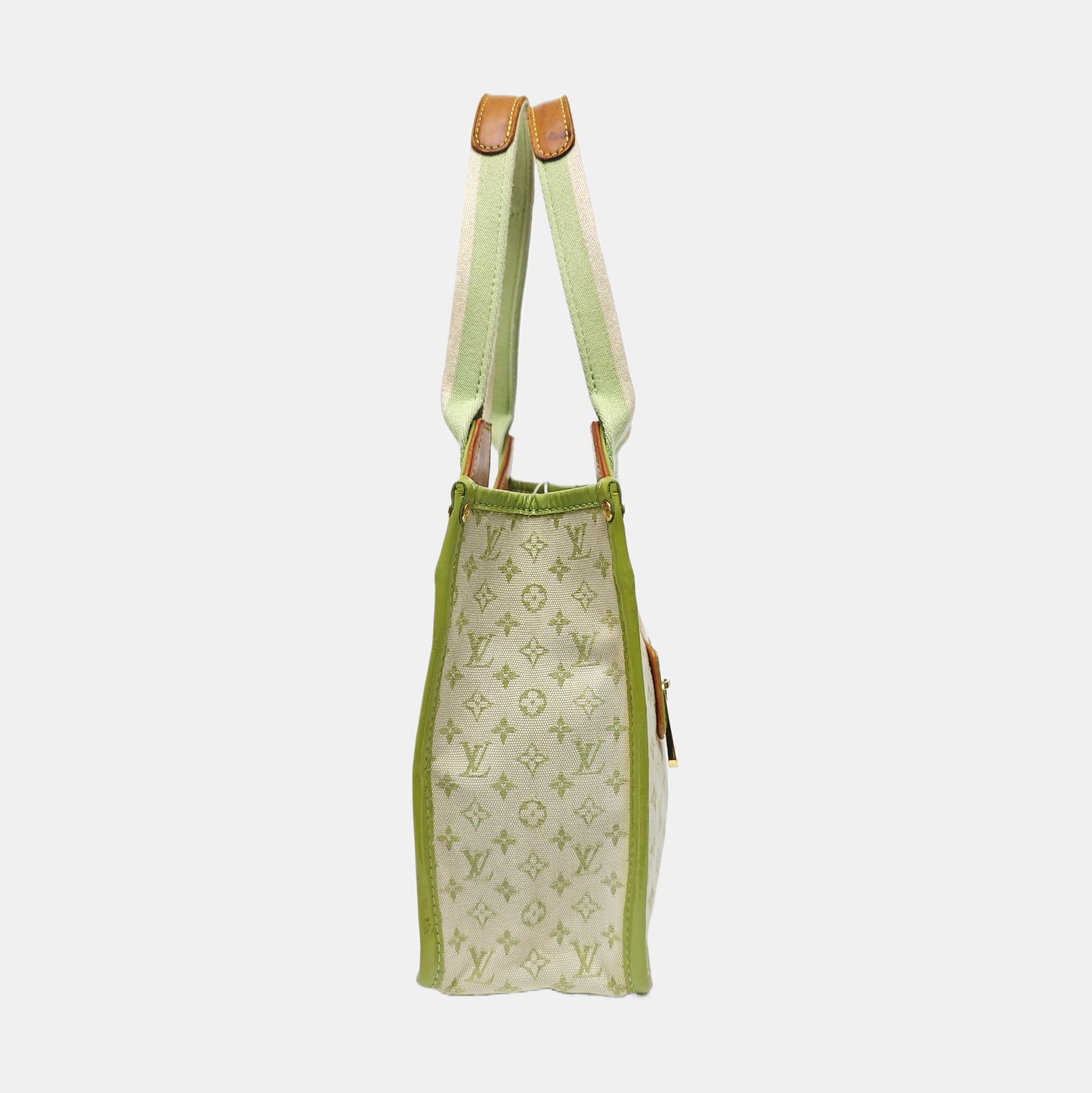 KATHLEEN Mini Monogram Canvas Green
