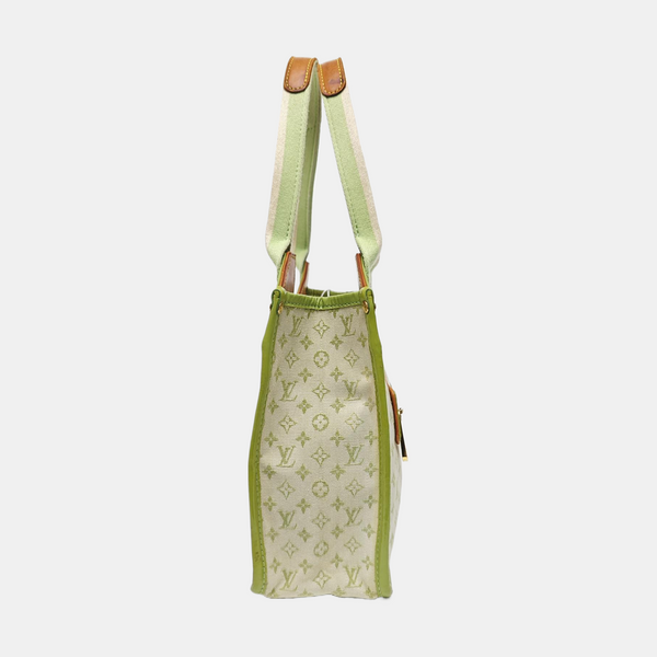 KATHLEEN Mini Monogram Canvas Green