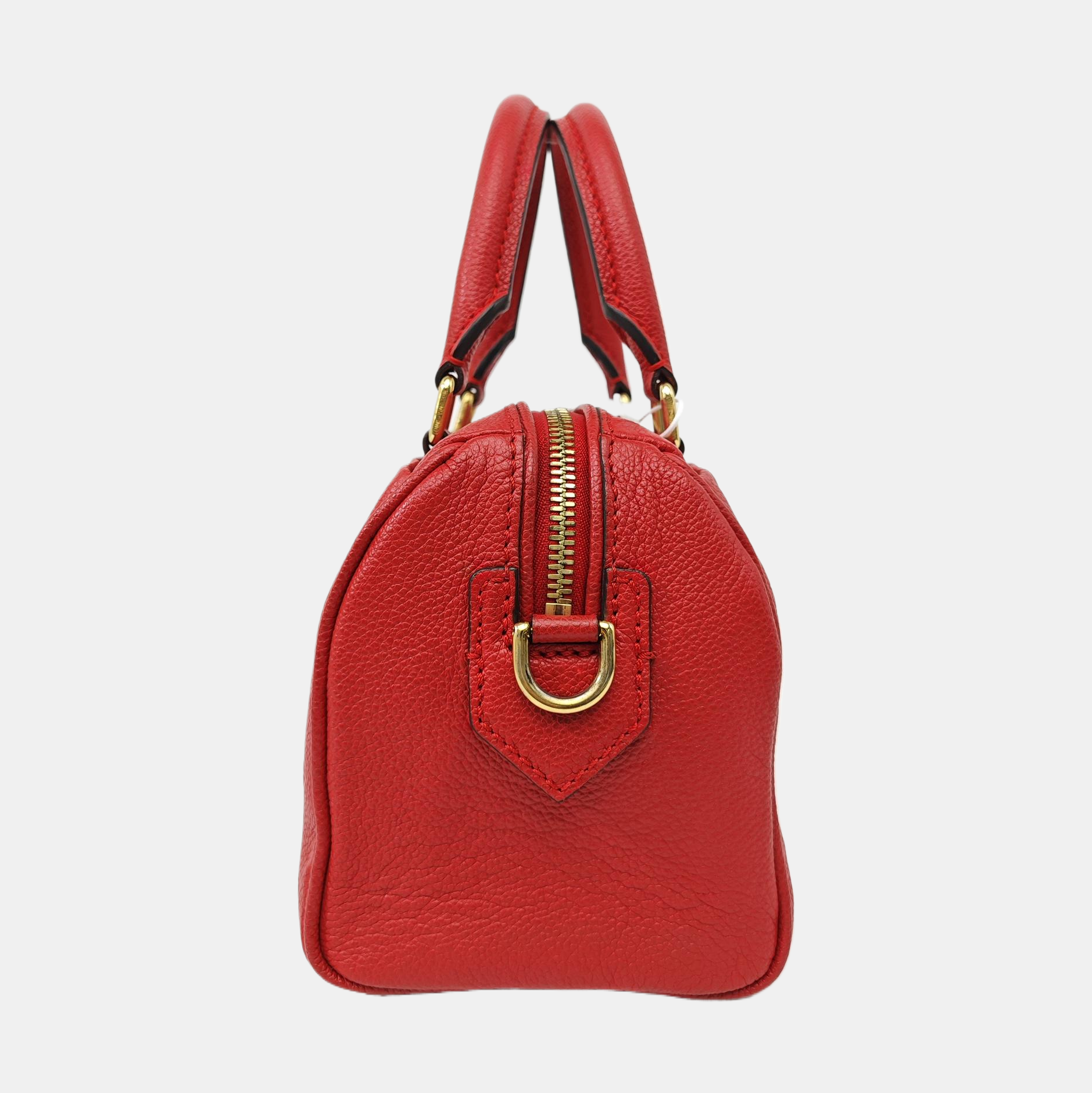SPEEDY 20 Monogram Calfskin Red