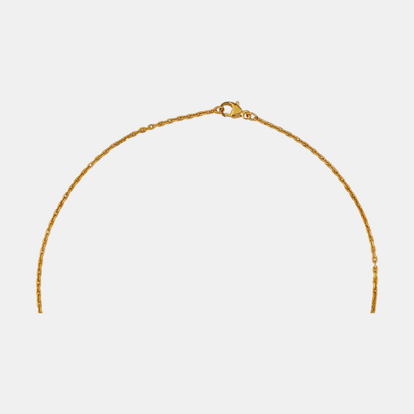 Pop H Metal Gold Necklace