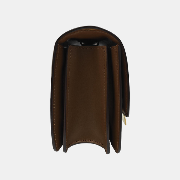 CLASSIC BOX Mini Calfskin Brown
