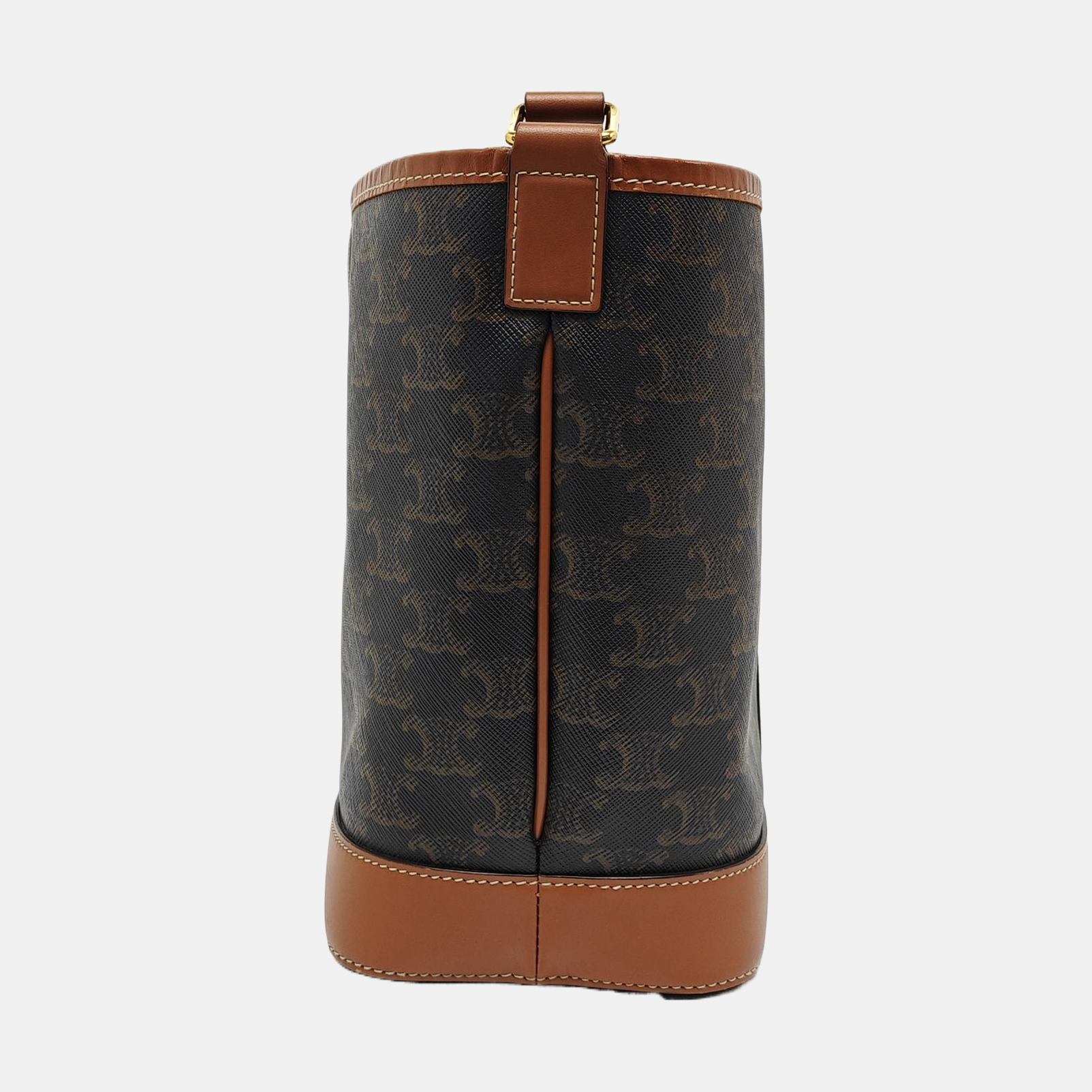 TRIOMPHE CANVAS Small Coated Canvas Brown