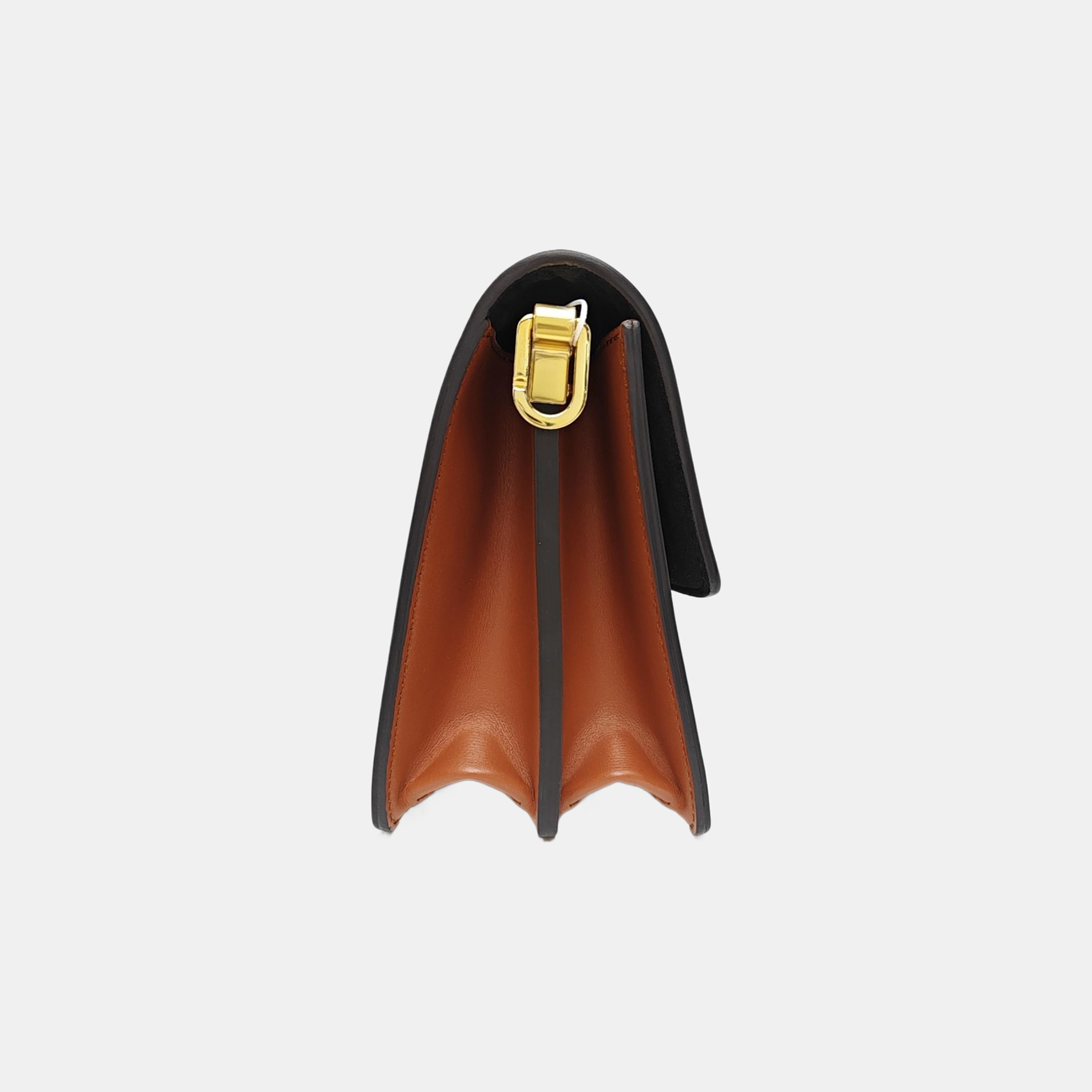 DAUPHINE MM Monogram Coated Canvas Brown