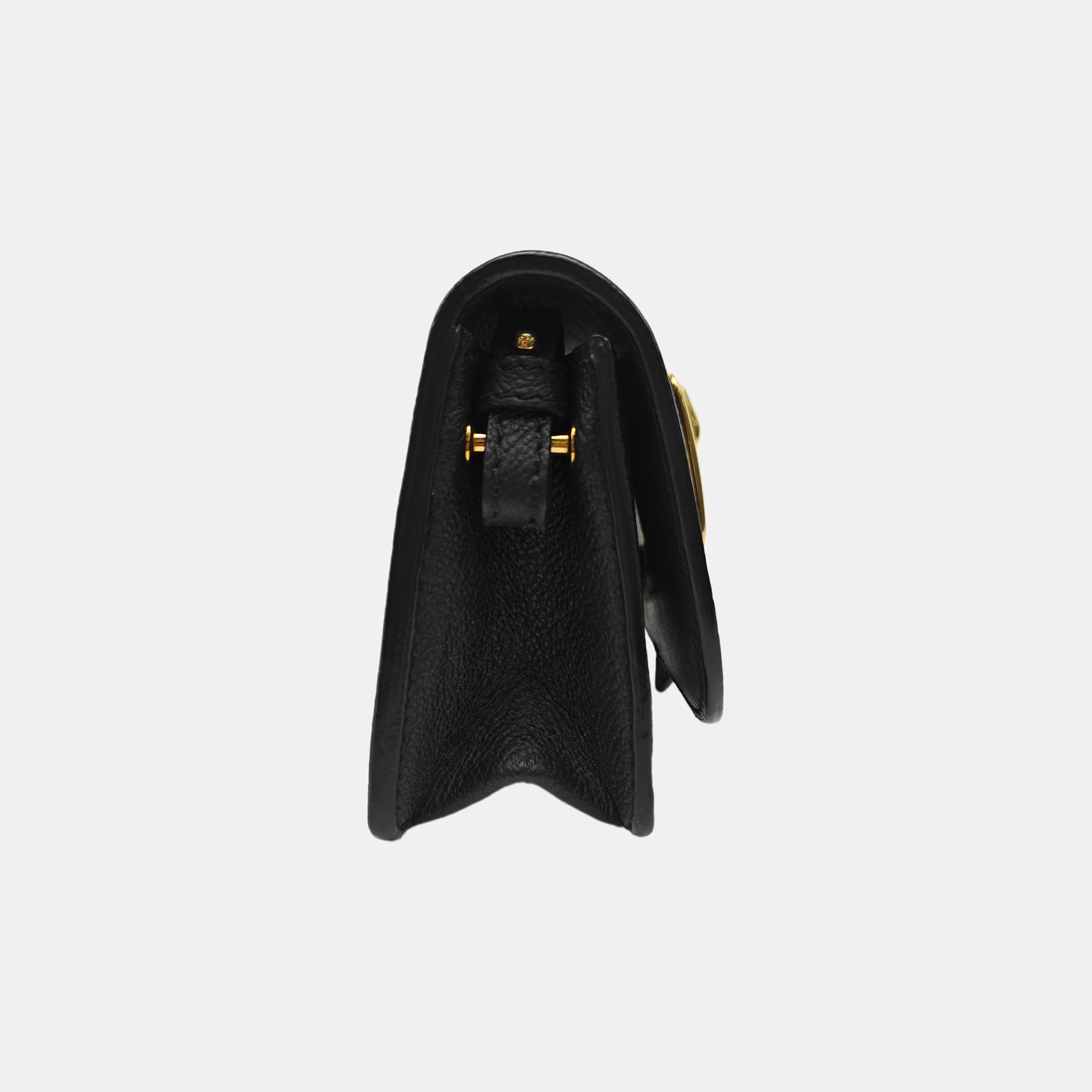 Buckle Calfskin Black