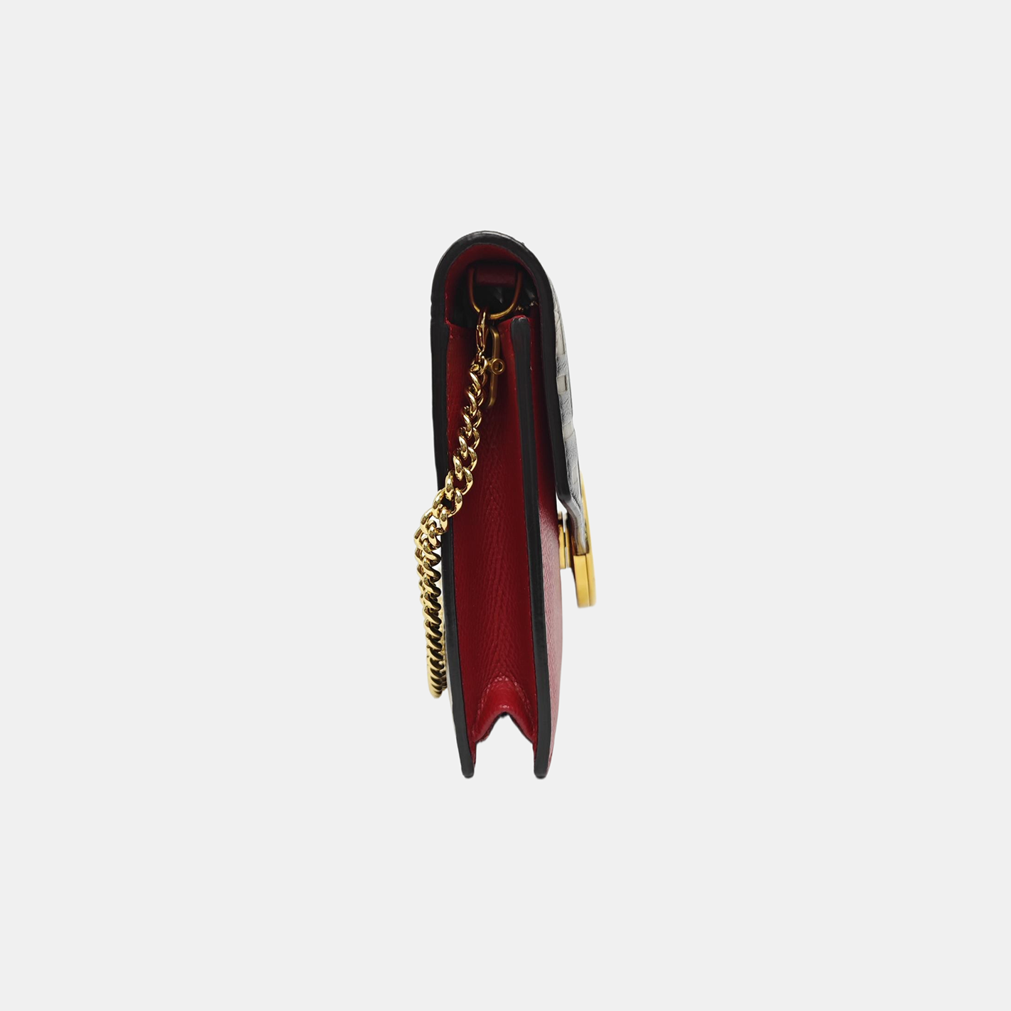 F Is Fendi Calfskin Red