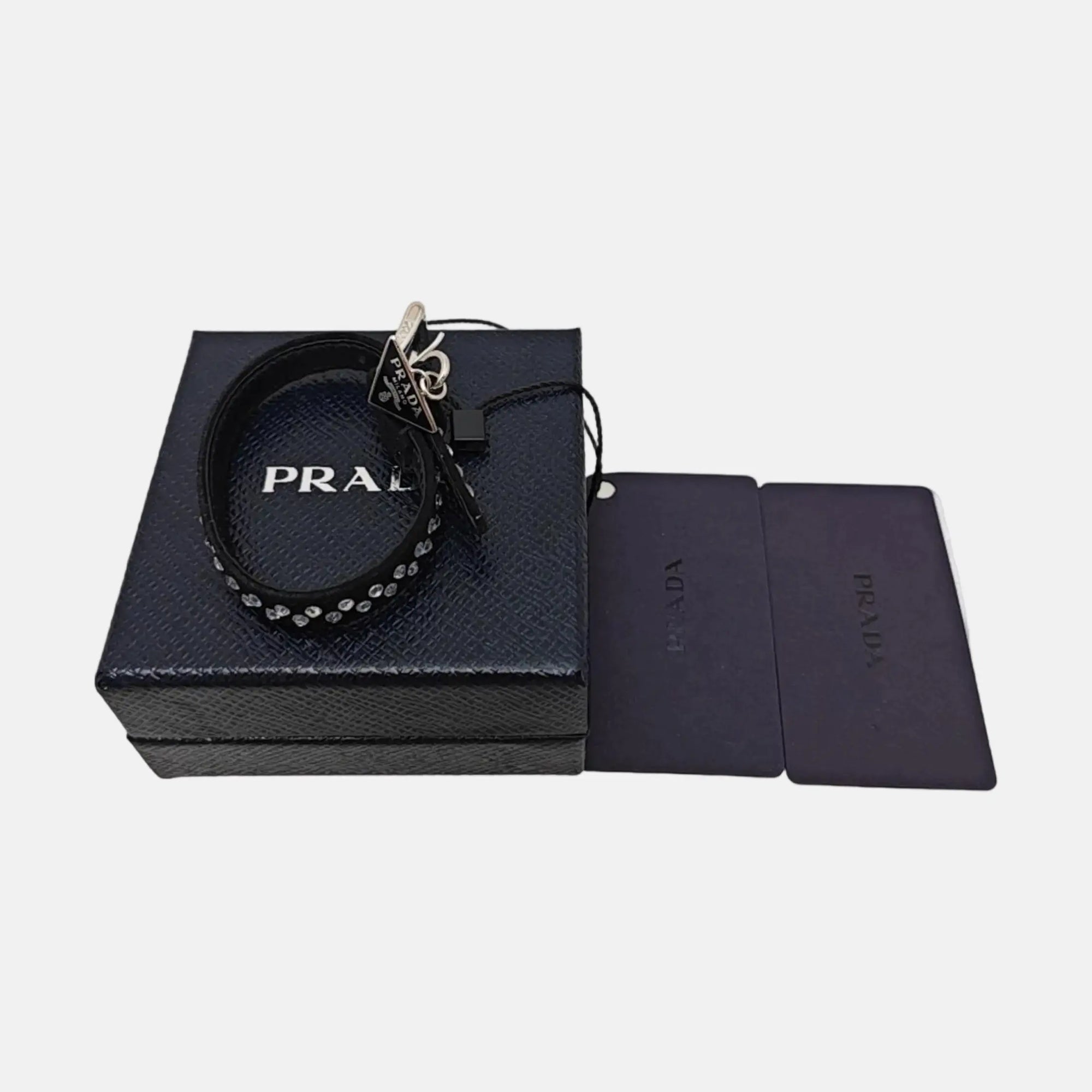 Synthetic Crystal Black Bracelet