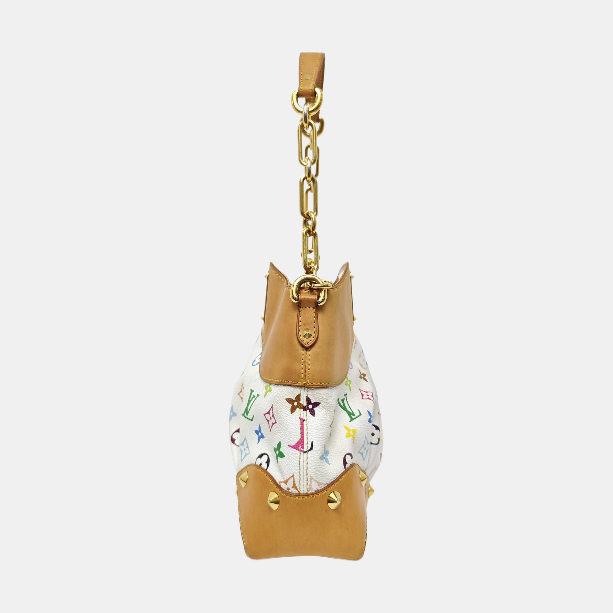 LV × TM JUDY MM Monogram Coated Canvas White