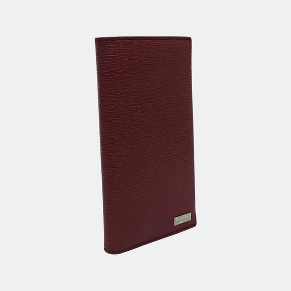 Leather Wallet Red