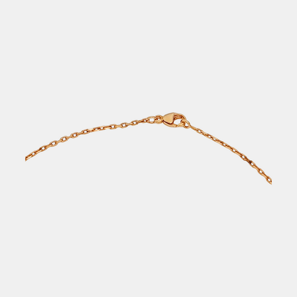 Pop H Metal Rose Gold Necklace