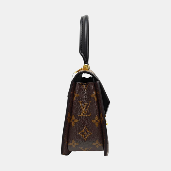 EDEN Super Mini Monogram Coated Canvas Brown