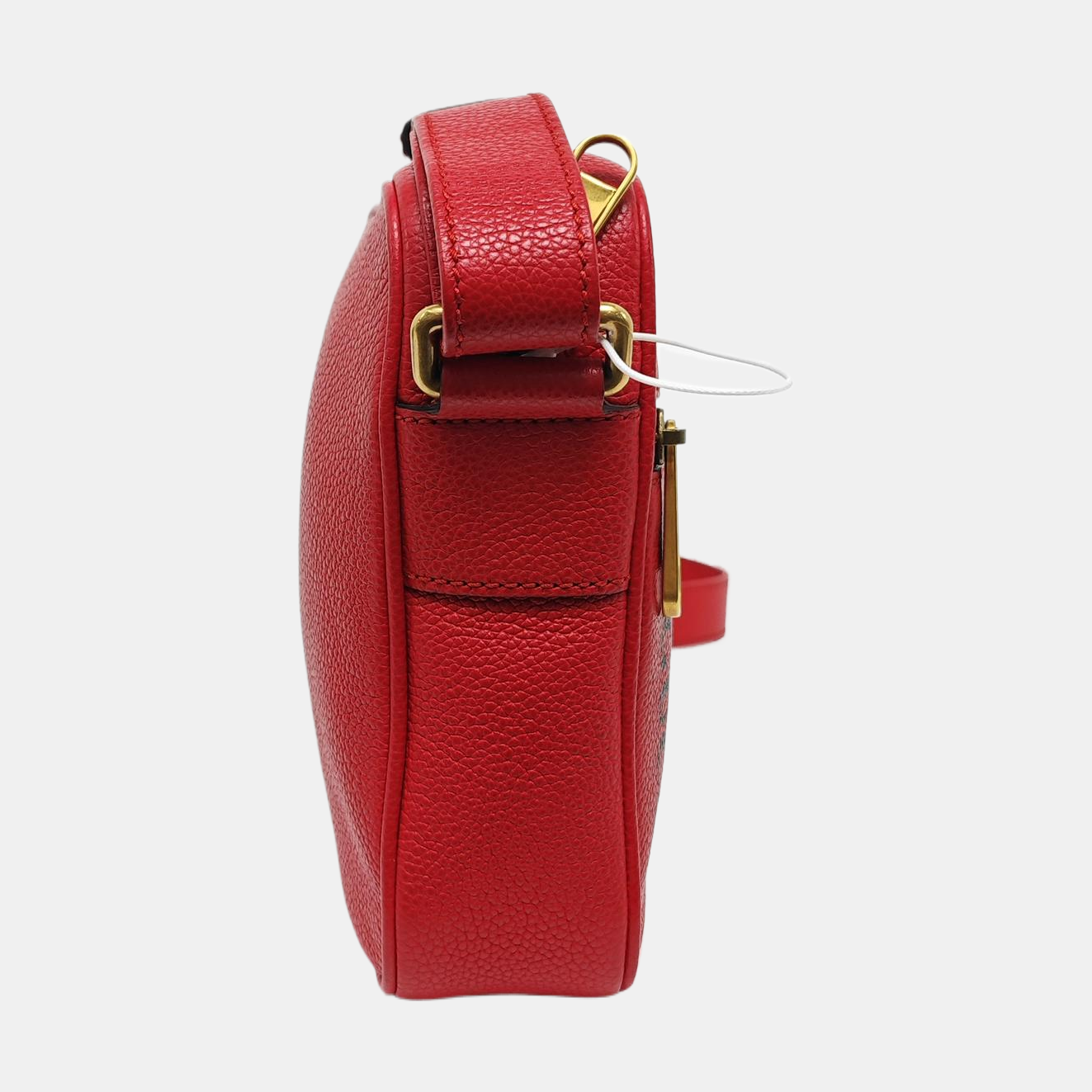 Print Calfskin Red