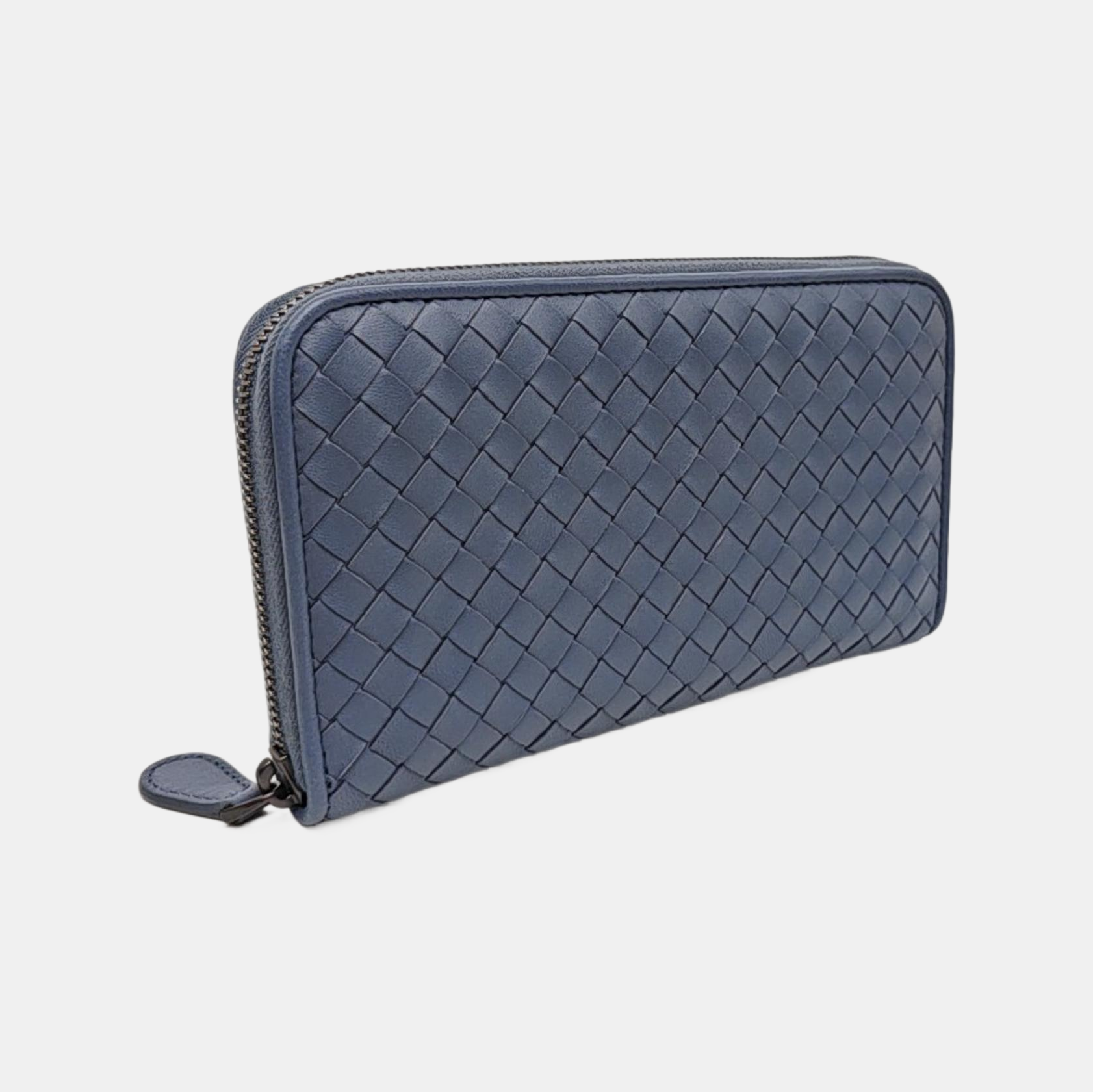 Lambskin Wallet Blue