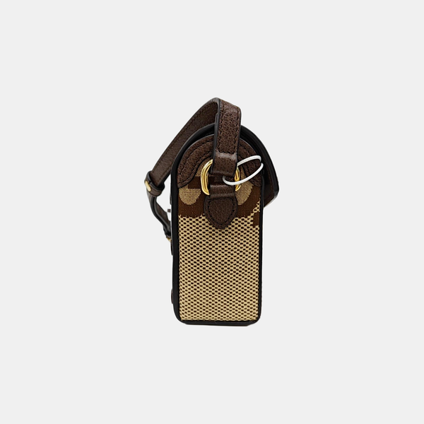 Horsebit 1955 Mini Monogram Canvas Beige