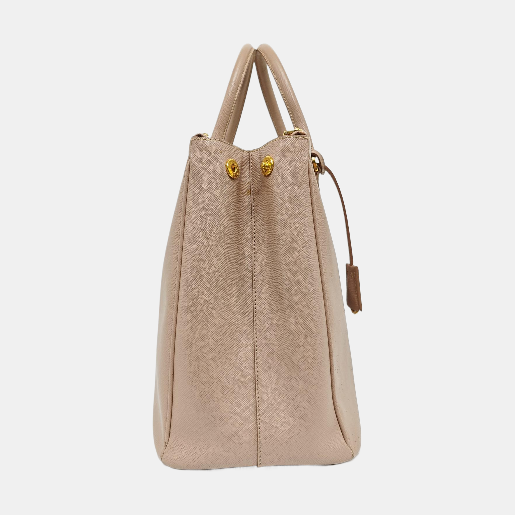 Authenticated pre-owned  Galleria Extra Large Saffiano Calfskin Pink - Top Handle Bag at Looply