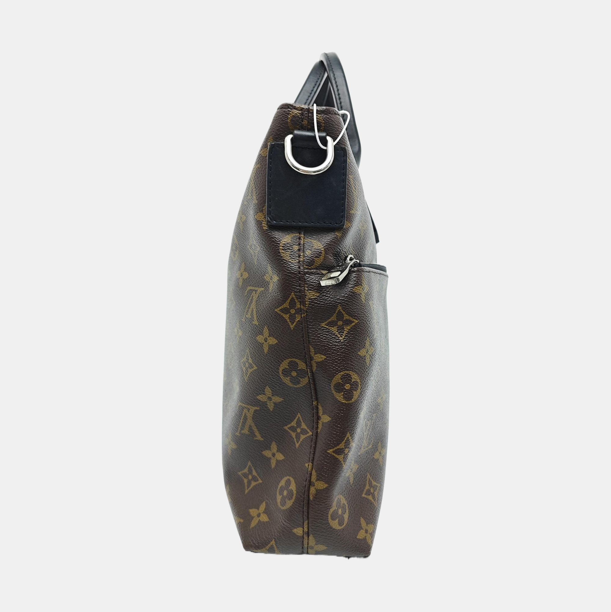 7 DAYS A WEEK Damier Ebene Coated Canvas Brown