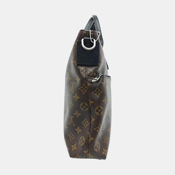 7 DAYS A WEEK Damier Ebene Coated Canvas Brown