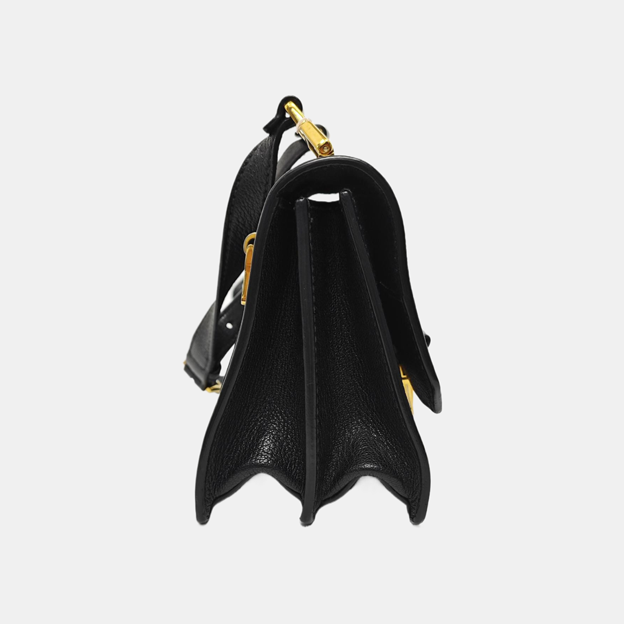 Miu Lady Calfskin Black