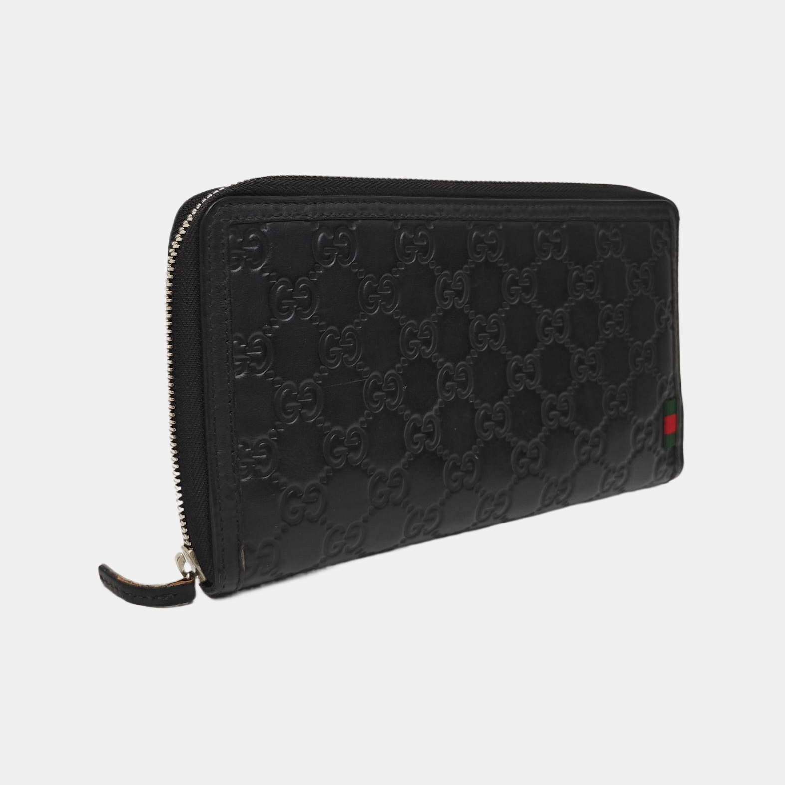 Monogram Calfskin Wallet Black