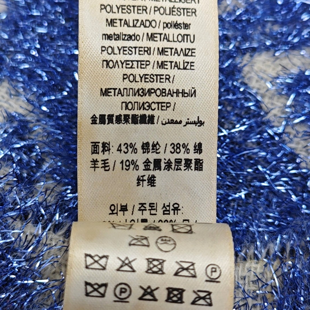 Nylon Scarf Blue