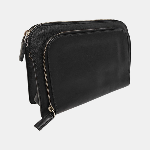 Calfskin Clutch Black