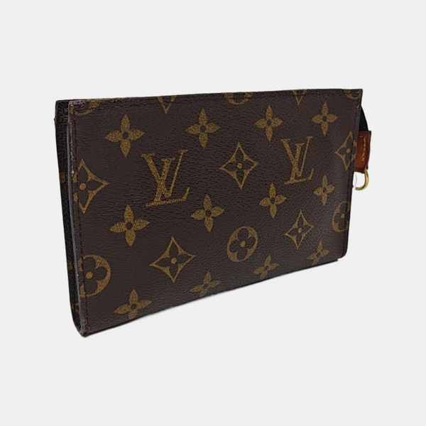 BUCKET Monogram Coated Canvas Brown