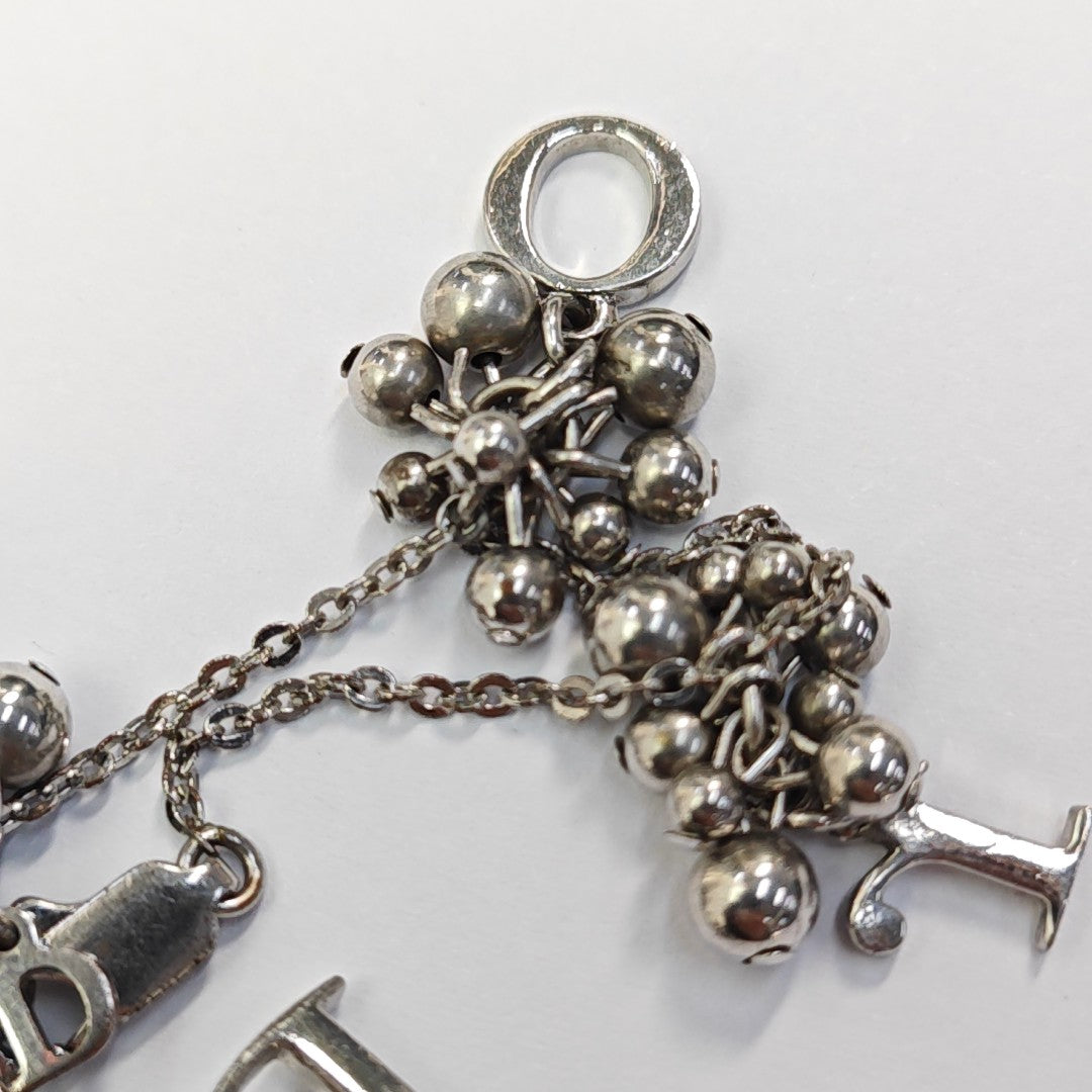 Dior Oblique Metal Silver Bracelet