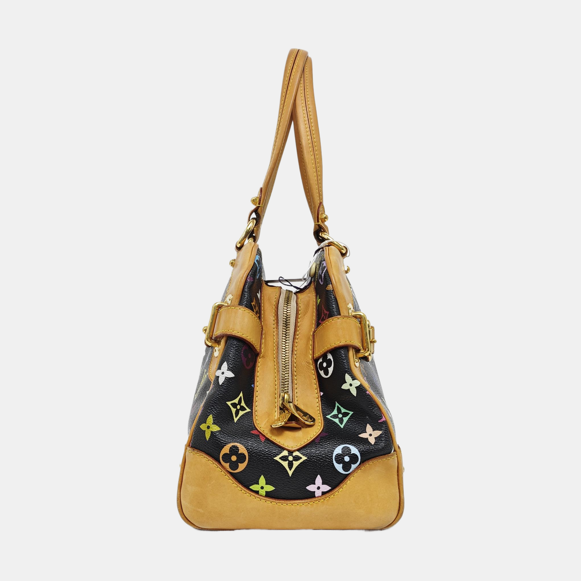 LV × TM CLAUDIA Monogram Coated Canvas Black