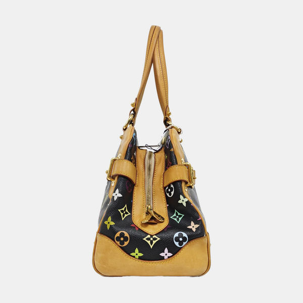 LV × TM CLAUDIA Monogram Coated Canvas Black