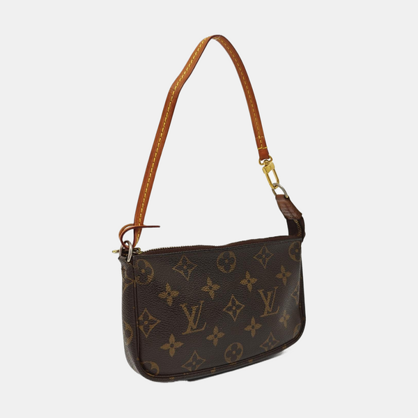 ACCESSOIRES MM Monogram Coated Canvas Brown