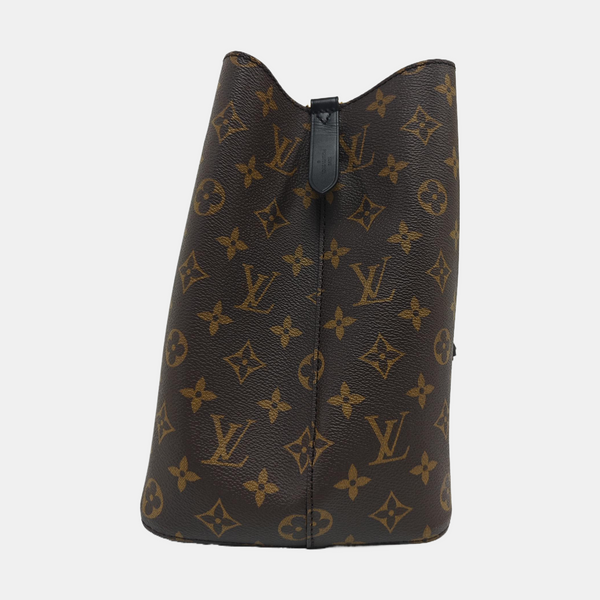 NÉONOÉ MM Monogram Coated Canvas Brown
