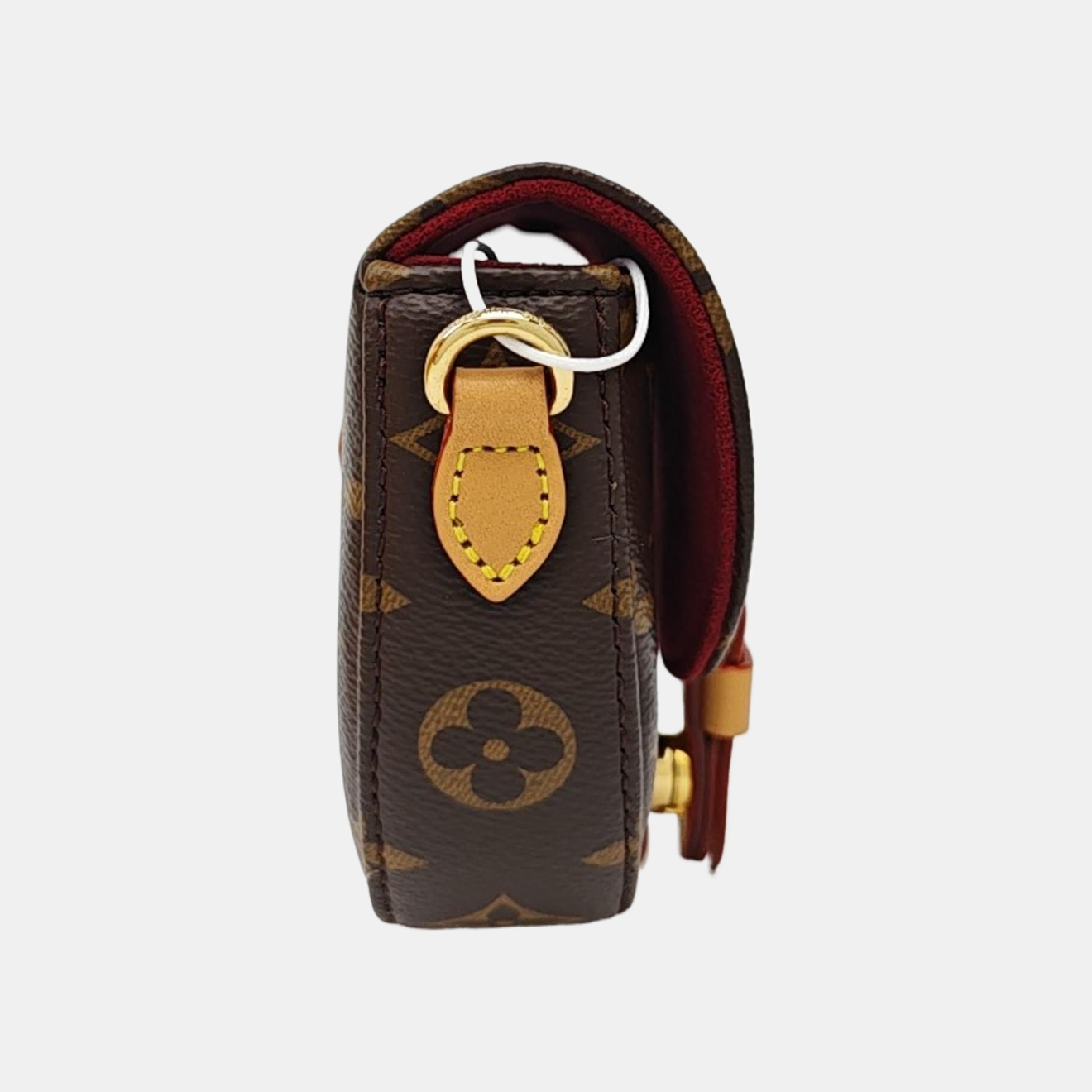 CHANTILLY Mini Monogram Coated Canvas Brown